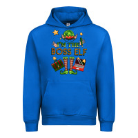 Cobalt im the boss elf Urban Hoodie - FaDigitalArtStudio