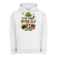 Pigment Lunar Rock im the boss elf Urban Hoodie - FaDigitalArtStudio