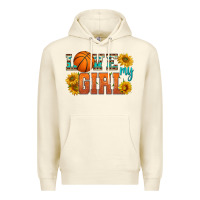 Sandshell love my girl basketball Premium Hoodie - HRA Design Shop