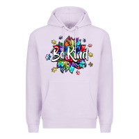 Lilac be kind2 Premium Hoodie - SublimationCraftShop