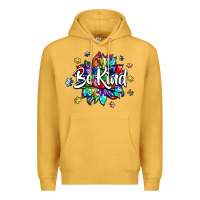 Mustard be kind2 Premium Hoodie - SublimationCraftShop
