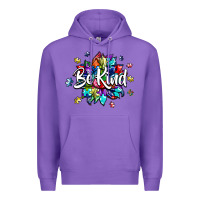Purple be kind2 Premium Hoodie - SublimationCraftShop