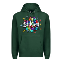 Sports Green be kind2 Premium Hoodie - SublimationCraftShop