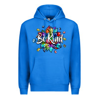 True Royal be kind2 Premium Hoodie - SublimationCraftShop