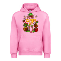 Fuchsia Pink im the clumsy elf Urban Hoodie - FaDigitalArtStudio