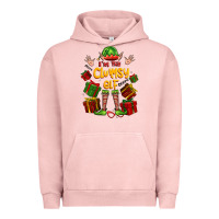 Pigment Salmon im the clumsy elf Urban Hoodie - FaDigitalArtStudio