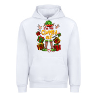 White im the clumsy elf Urban Hoodie - FaDigitalArtStudio