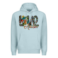 Blue Mist love autism Premium Hoodie - SublimationCraftShop