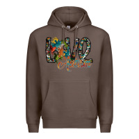 Coffee love autism Premium Hoodie - SublimationCraftShop