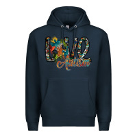 Navy love autism Premium Hoodie - SublimationCraftShop