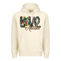 Sandshell love autism Premium Hoodie - SublimationCraftShop