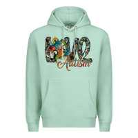 Seafoam love autism Premium Hoodie - SublimationCraftShop