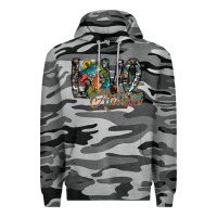 Slate Camo love autism Premium Hoodie - SublimationCraftShop