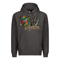 Smoke love autism Premium Hoodie - SublimationCraftShop