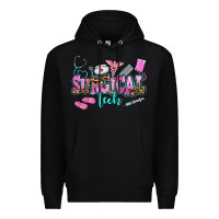Black surgical tech Premium Hoodie - AdoDesignShop