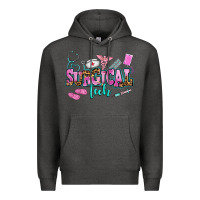 Charcoal Heather surgical tech Premium Hoodie - AdoDesignShop