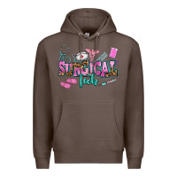Coffee surgical tech Premium Hoodie - AdoDesignShop