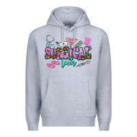 Heather Grey surgical tech Premium Hoodie - AdoDesignShop
