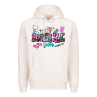 Pale Pink surgical tech Premium Hoodie - AdoDesignShop