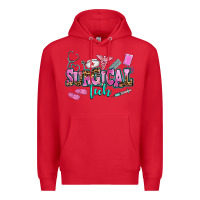Red surgical tech Premium Hoodie - AdoDesignShop