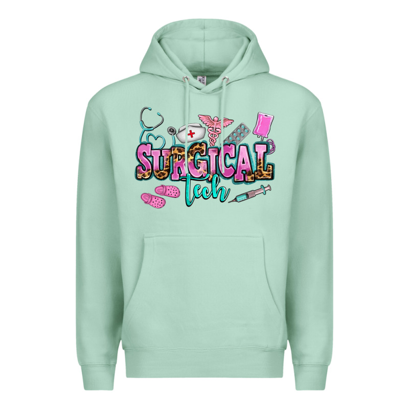 Surgical Tech Premium Hoodie by AdoDesignShop | Teevron