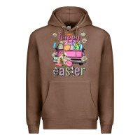 Chestnut Bunny Happy Easter truck Easter Day Premium Hoodie - Neo Western