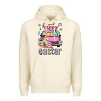 Sandshell Bunny Happy Easter truck Easter Day Premium Hoodie - Neo Western