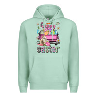 Seafoam Bunny Happy Easter truck Easter Day Premium Hoodie - Neo Western