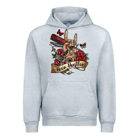 Heather Grey hair hustler 3 Urban Hoodie - SublimationCraftShop