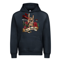 Navy hair hustler 3 Urban Hoodie - SublimationCraftShop