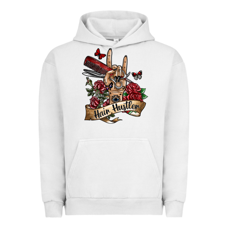 Hair Hustler 3 Urban Hoodie by SublimationCraftShop | Teevron