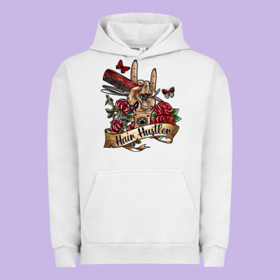 Hair Hustler 3 Urban Hoodie Designed By Sublimationcraftshop