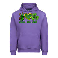 Tulip peace love luck st. patricks day nePeace love luck Urban Hoodie - Neo Western