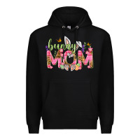 Black Bunny Mom Easter Day Premium Hoodie - Neo Western