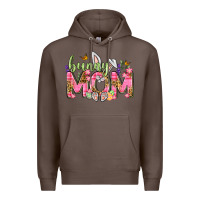 Coffee Bunny Mom Easter Day Premium Hoodie - Neo Western