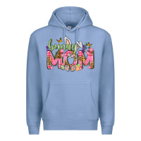 Colony Blue Bunny Mom Easter Day Premium Hoodie - Neo Western