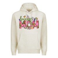 Oatmeal Heather Bunny Mom Easter Day Premium Hoodie - Neo Western
