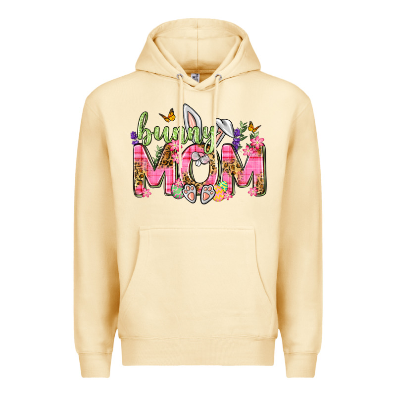 Bunny Mom Easter Day Premium Hoodie by Neo Western | Teevron