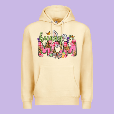 Bunny Mom Easter Day Premium Hoodie Designed By Neo Western