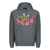 Rock Bunny Mom Easter Day Premium Hoodie - Neo Western