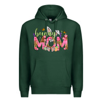 Sports Green Bunny Mom Easter Day Premium Hoodie - Neo Western