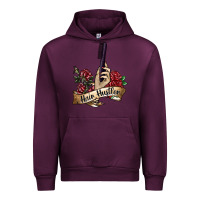 Mauve Wine hair hustler 4 Urban Hoodie - SublimationCraftShop