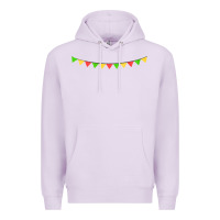 Lilac mexican flags Premium Hoodie - FaDigitalArtStudio