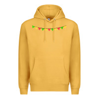 Mustard mexican flags Premium Hoodie - FaDigitalArtStudio