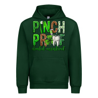Forest Green Pinch Proof Dental Assistant St. Patricks Day Urban Hoodie - Neo Western