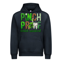 Navy Pinch Proof Dental Assistant St. Patricks Day Urban Hoodie - Neo Western