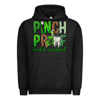 Pigment Black Pinch Proof Dental Assistant St. Patricks Day Urban Hoodie - Neo Western