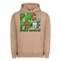 Pigment Burro Pinch Proof Dental Assistant St. Patricks Day Urban Hoodie - Neo Western