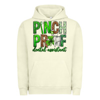 Pigment Pistachio Pinch Proof Dental Assistant St. Patricks Day Urban Hoodie - Neo Western