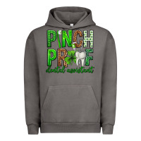 Pigment Tornado Pinch Proof Dental Assistant St. Patricks Day Urban Hoodie - Neo Western